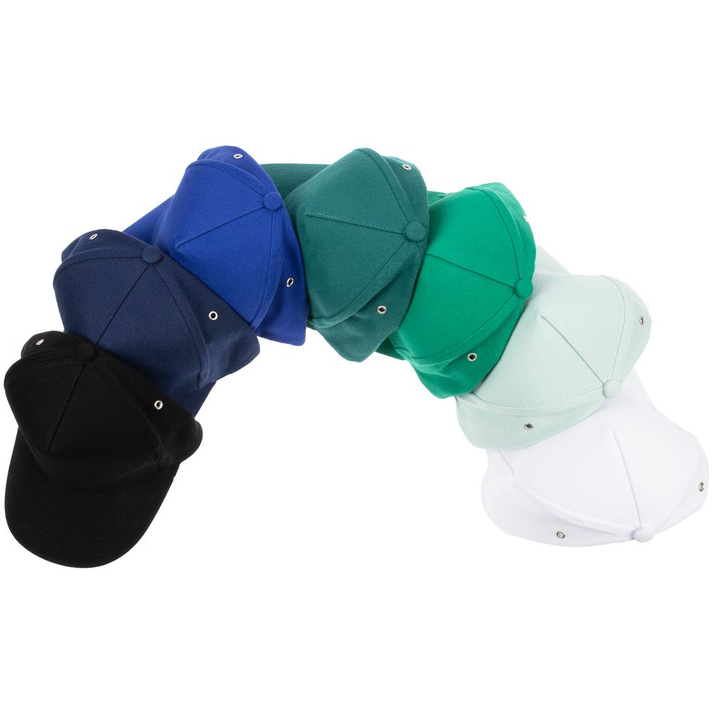 Бейсболка Standard, зеленая-6