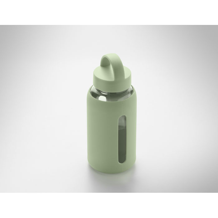 Бутылка стеклянная, зелёная мята-4