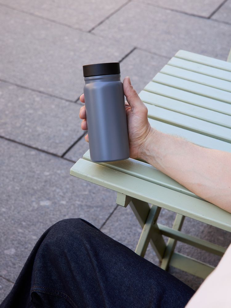 Термостакан Hardproof, серый-5