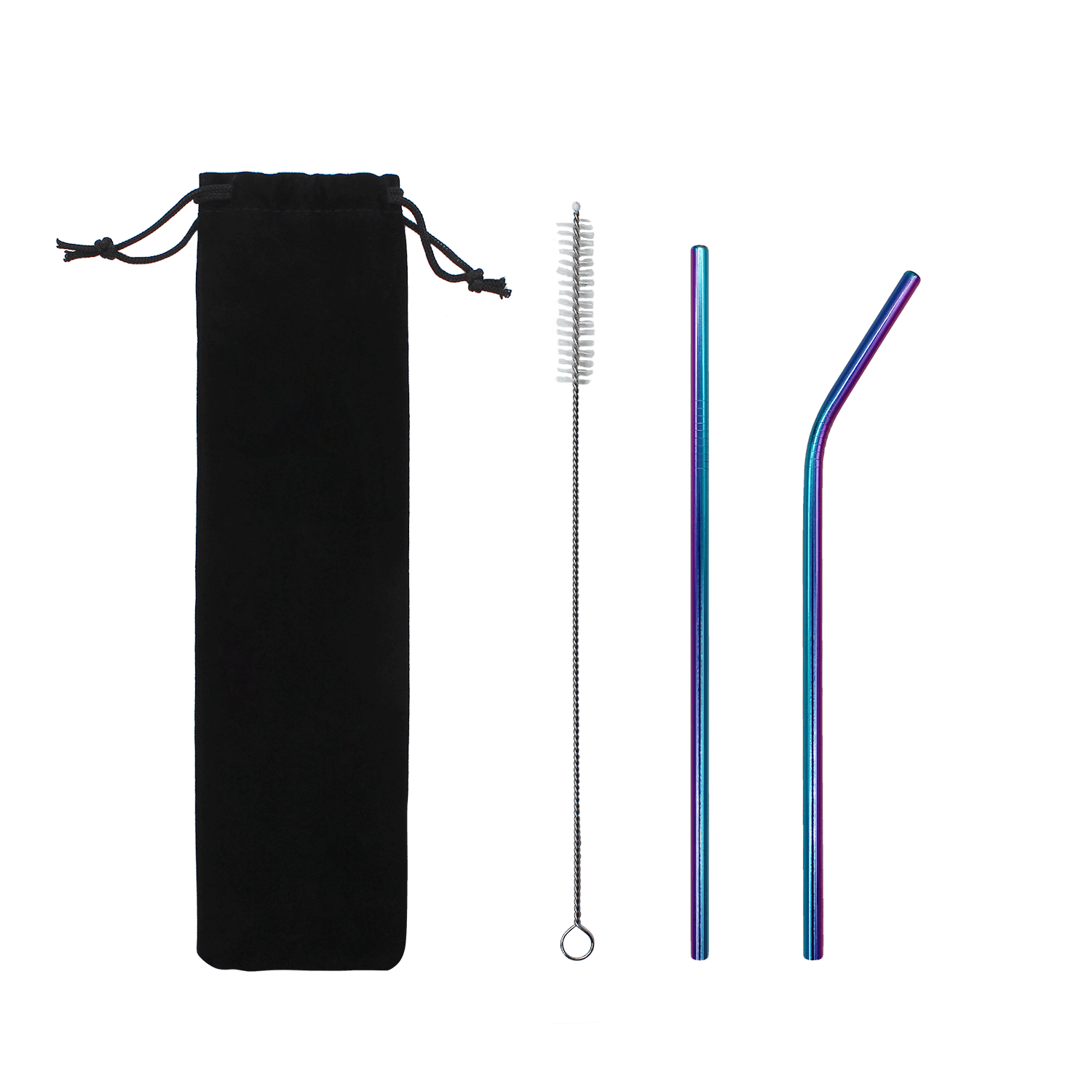 Набор многоразовых трубочек гальванических Оnlycofer Х black (спектр)-0