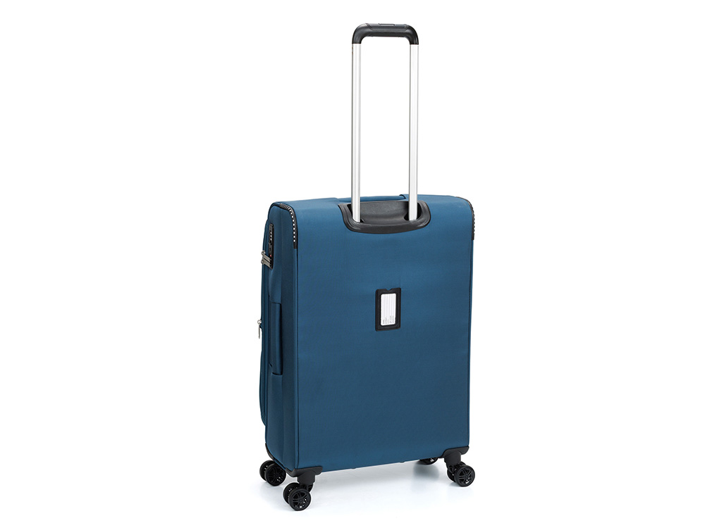 Чемодан TORBER ВИВИ, синий, полиэстер, 44 х 25 х 67 см, 63 л-2