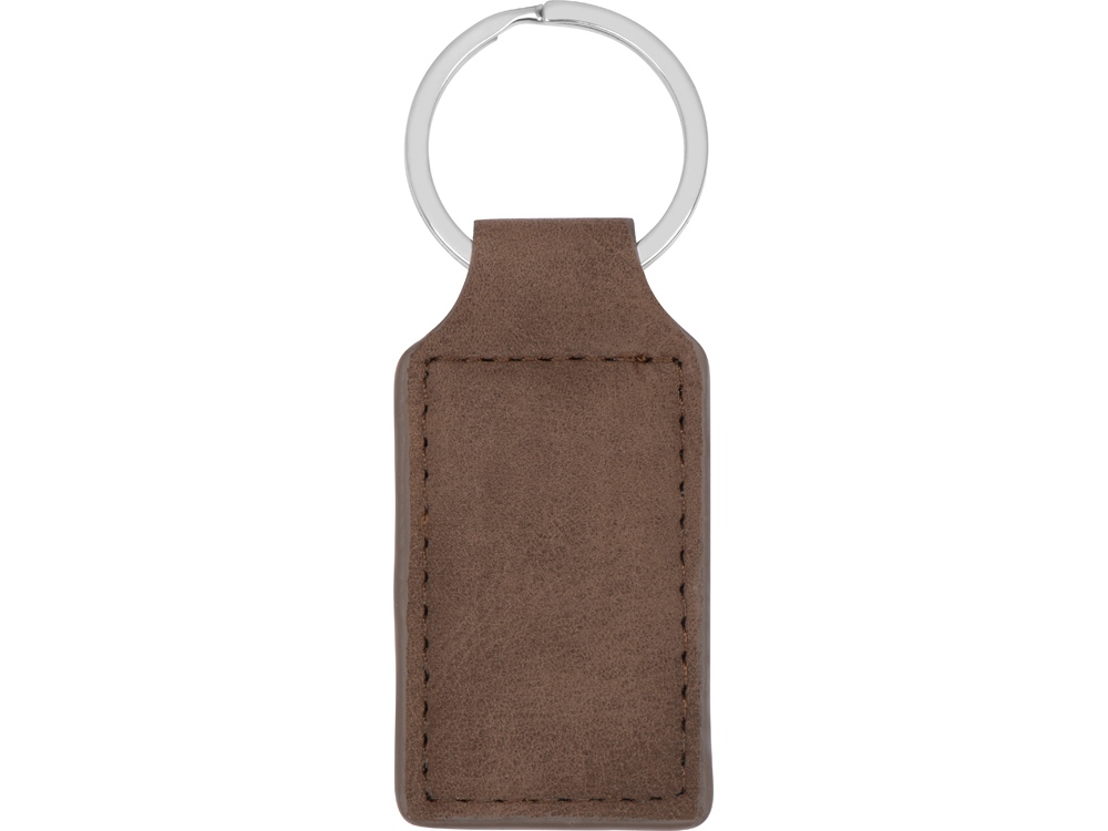 Брелок Alen прямоугольный, темно-коричневый-1