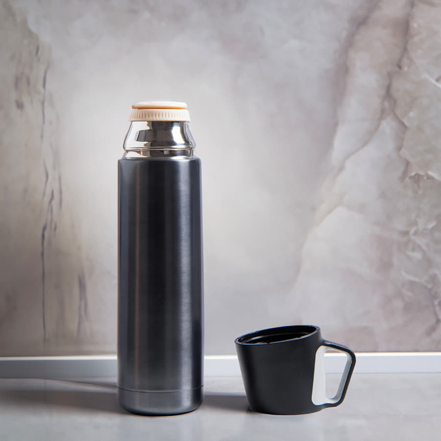 Термос вакуумный GRAPHITE, графитовый-4