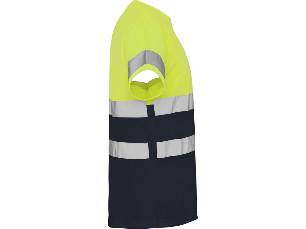 Футболка Delta мужская, нэйви/неоновый желтый-3