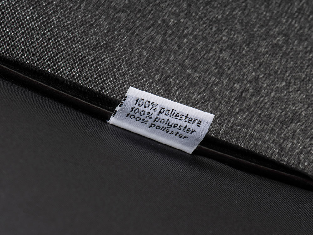 Зонт-трость полуавтоматический Ferre Milano, черный-7