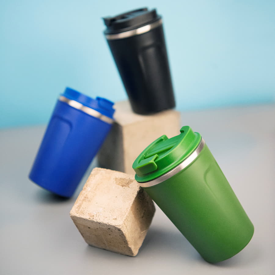 Термокружка OFFROAD, 400мл, черный-6