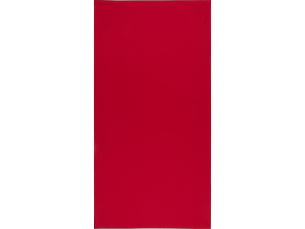 Lucas спортивное полотенце из переработанного полиэстера 50х100 см - Красный-2