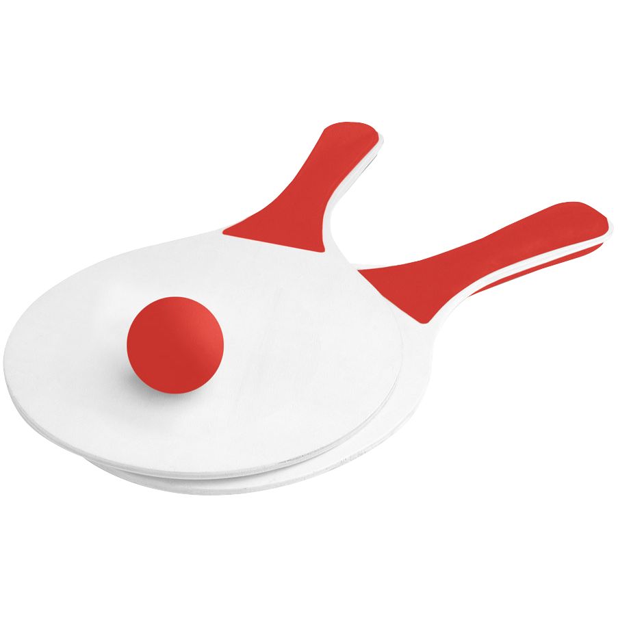 Набор для игры в пляжный теннис Filipinas, красный-0