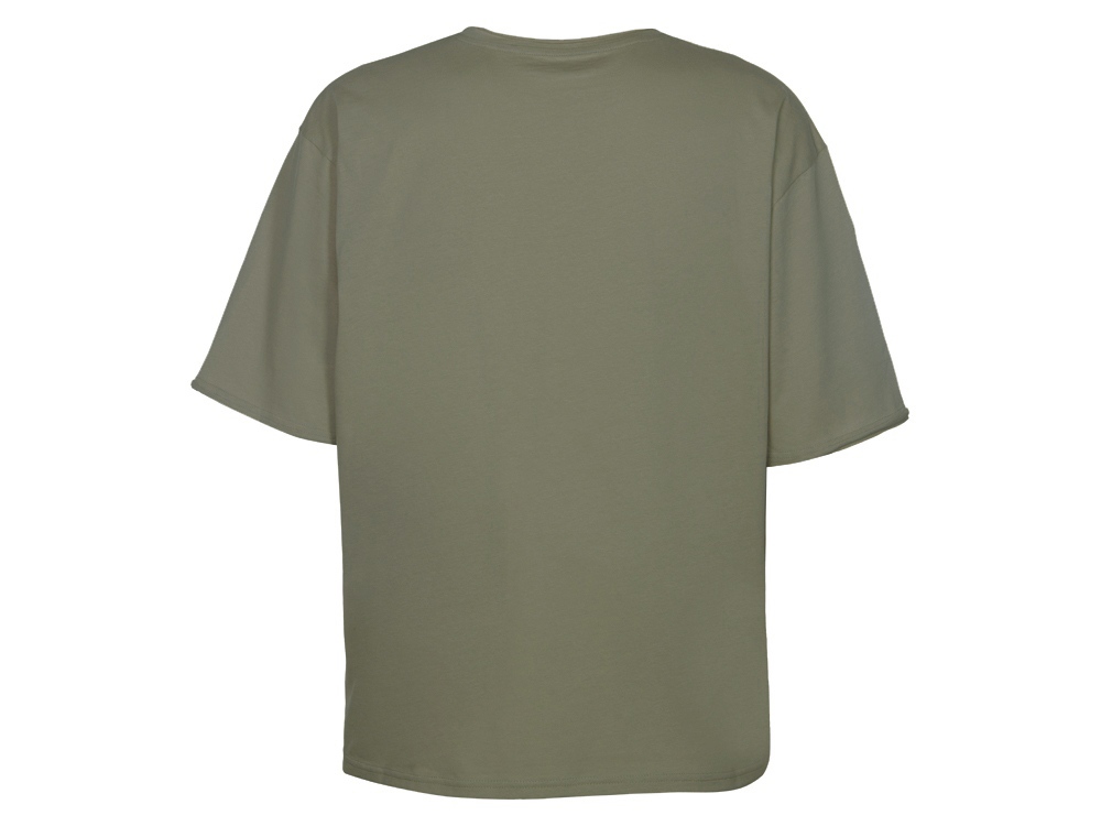 Футболка оверсайз Liyon унисекс, хаки-9