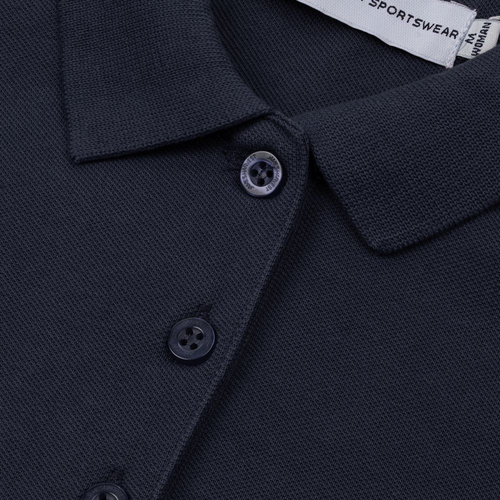 Рубашка поло женская Neptune, темно-синяя-2