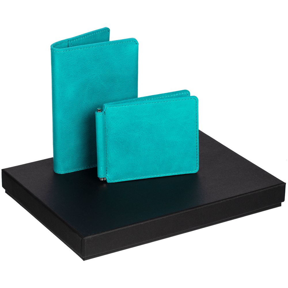 Набор Apache Billfold, бирюзовый-1