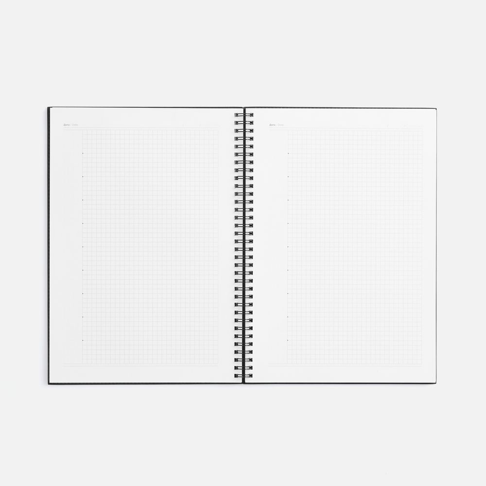 Ежедневник Notera Maxi, недатированный, синий-4