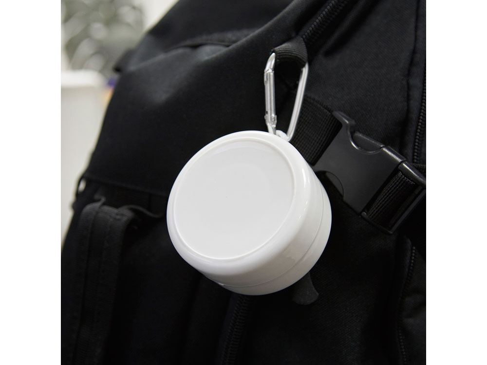 Стакан складной GOSTO антибактериальный, белый-1