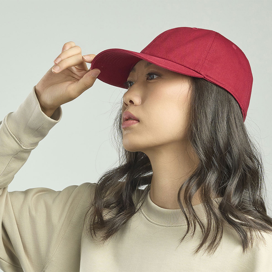 Бейсболка DAD HAT-S, 6 клиньев, металлическая застежка, серый-2