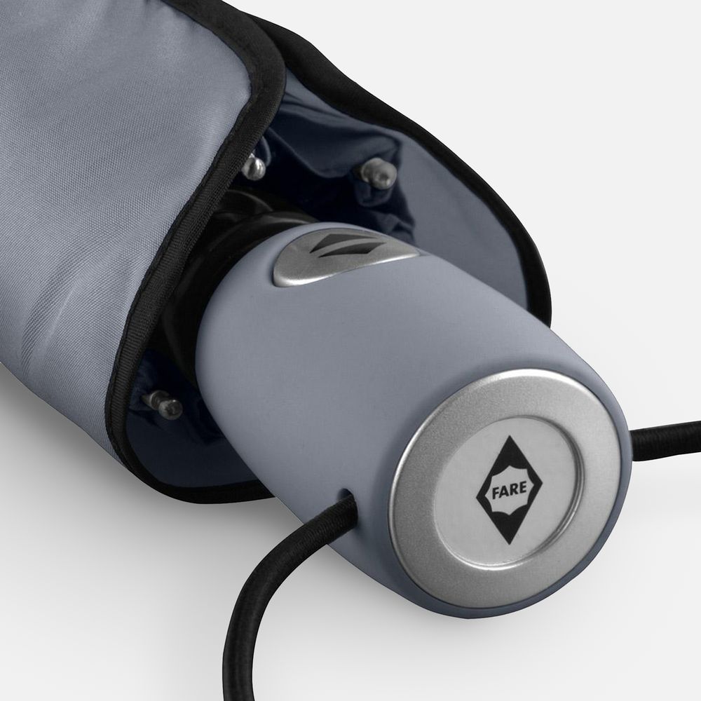 Зонт складной AOC, серый-2