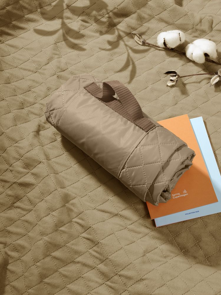 Плед для пикника Comfy, бежевый-3