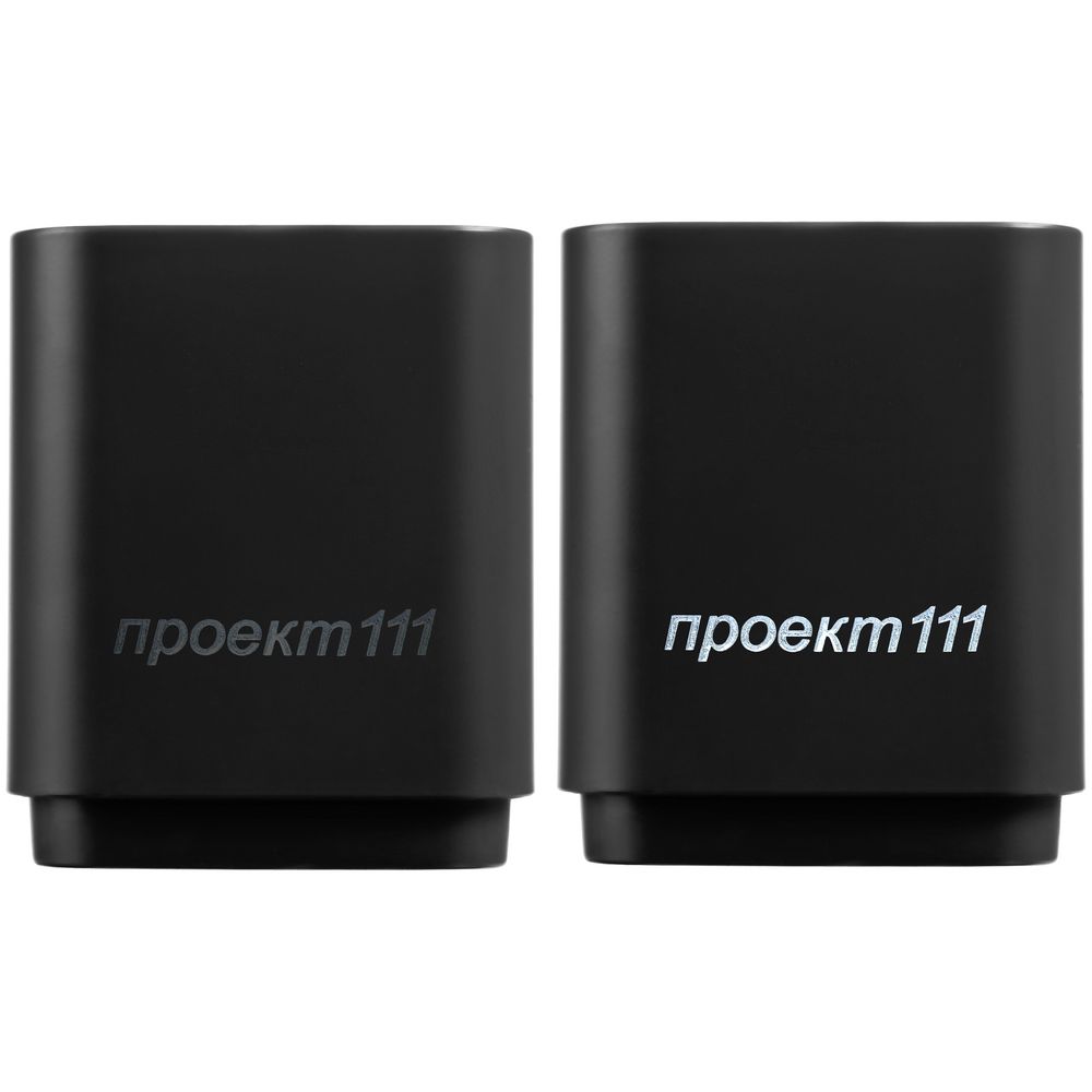 Беспроводная колонка с подсветкой гравировки Glim, черная-2