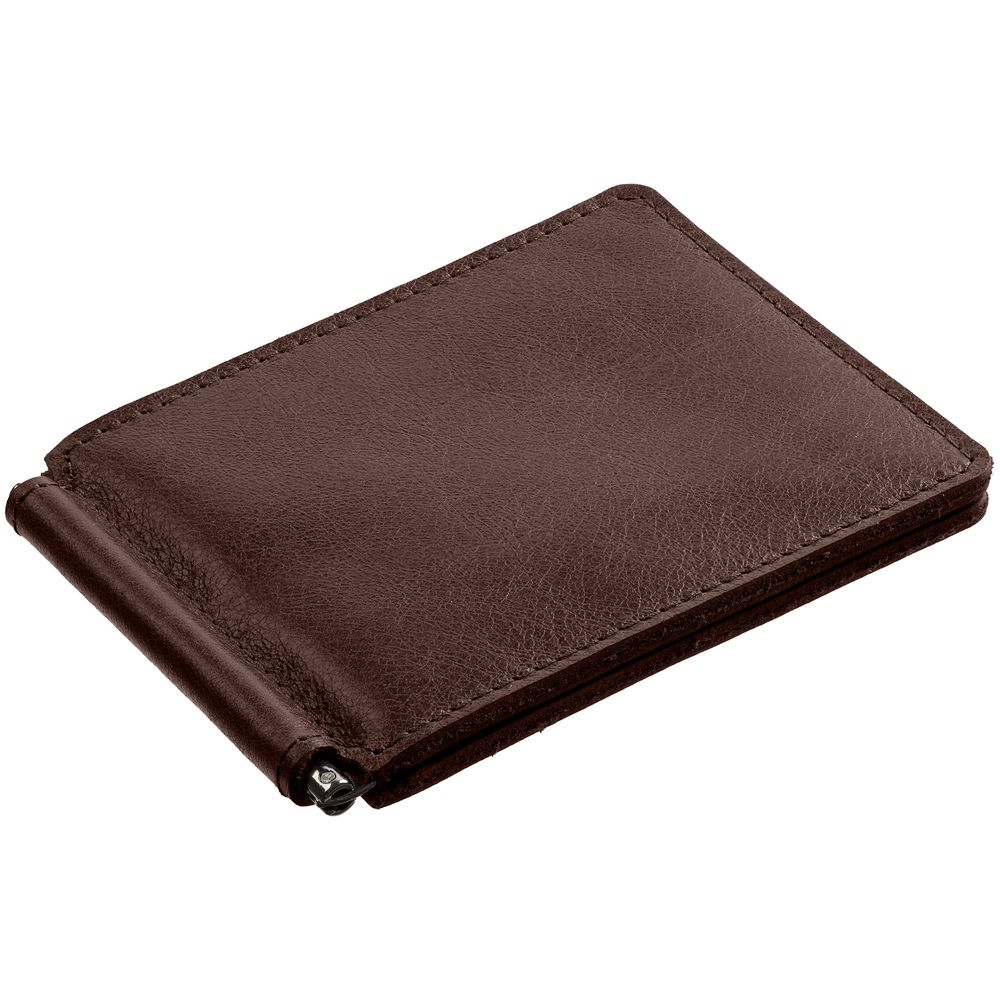 Зажим для купюр Apache, темно-коричневый-2