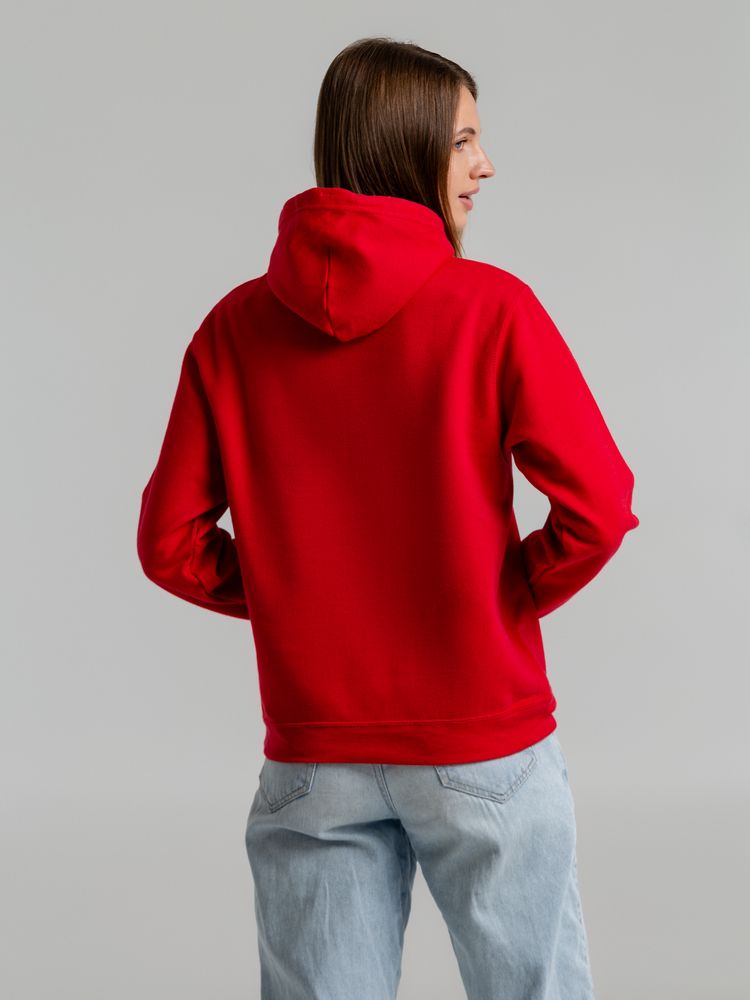 Толстовка с капюшоном Snake II красная-3