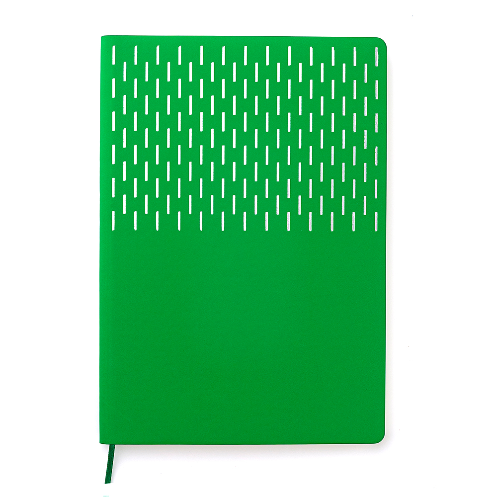 Ежедневник A5 недатированный Esmeralda в мягком переплёте, Темно-зеленый-2