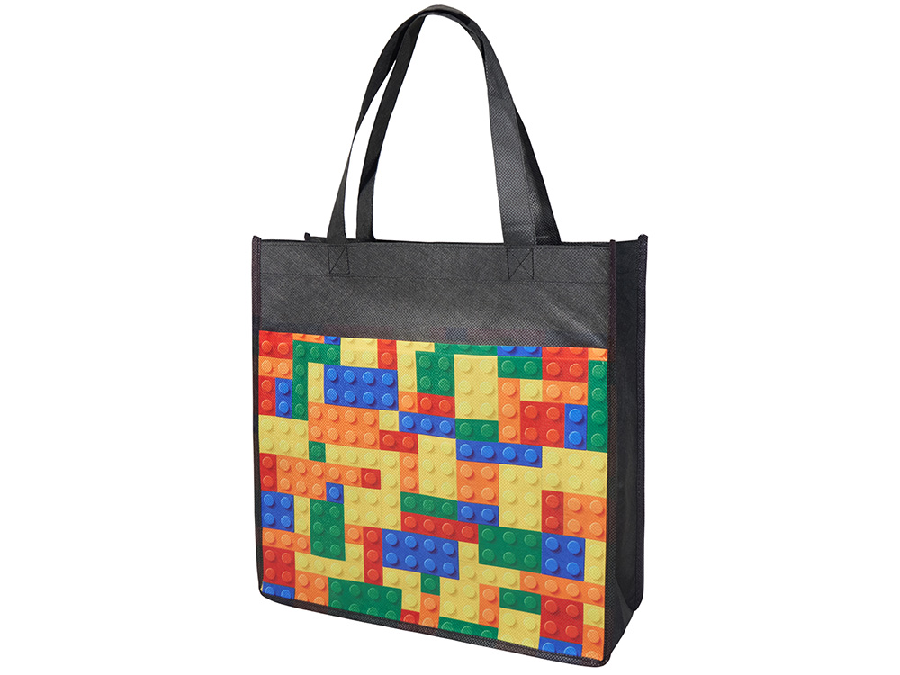 Сумка из нетканого материала PET с возможностью полноцветной печати-5