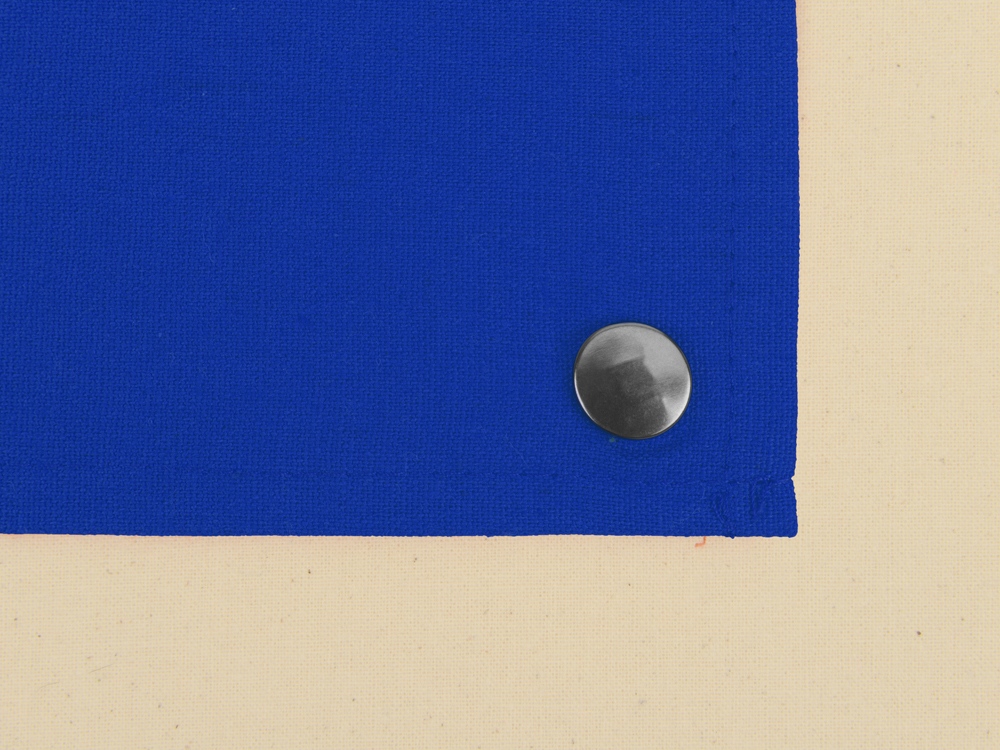 Складная хлопковая сумка для шопинга Gross с карманом, синий-4