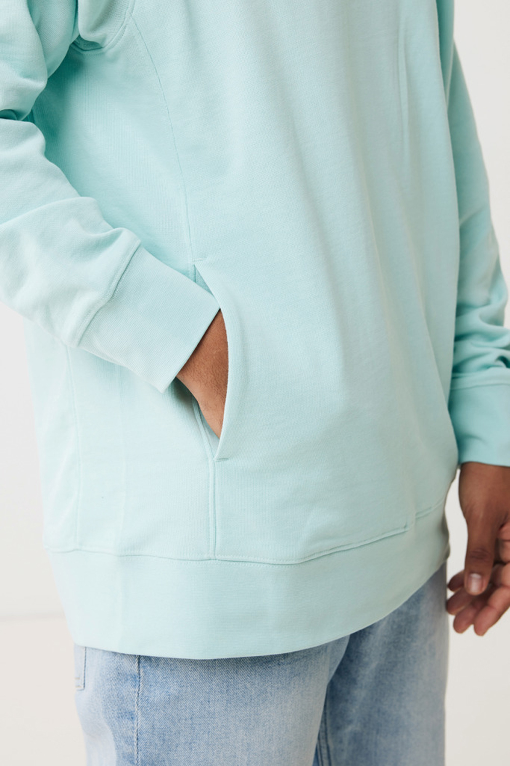 Худи Iqoniq Yengo из переработанного хлопка, унисекс, 280 г/м²-17