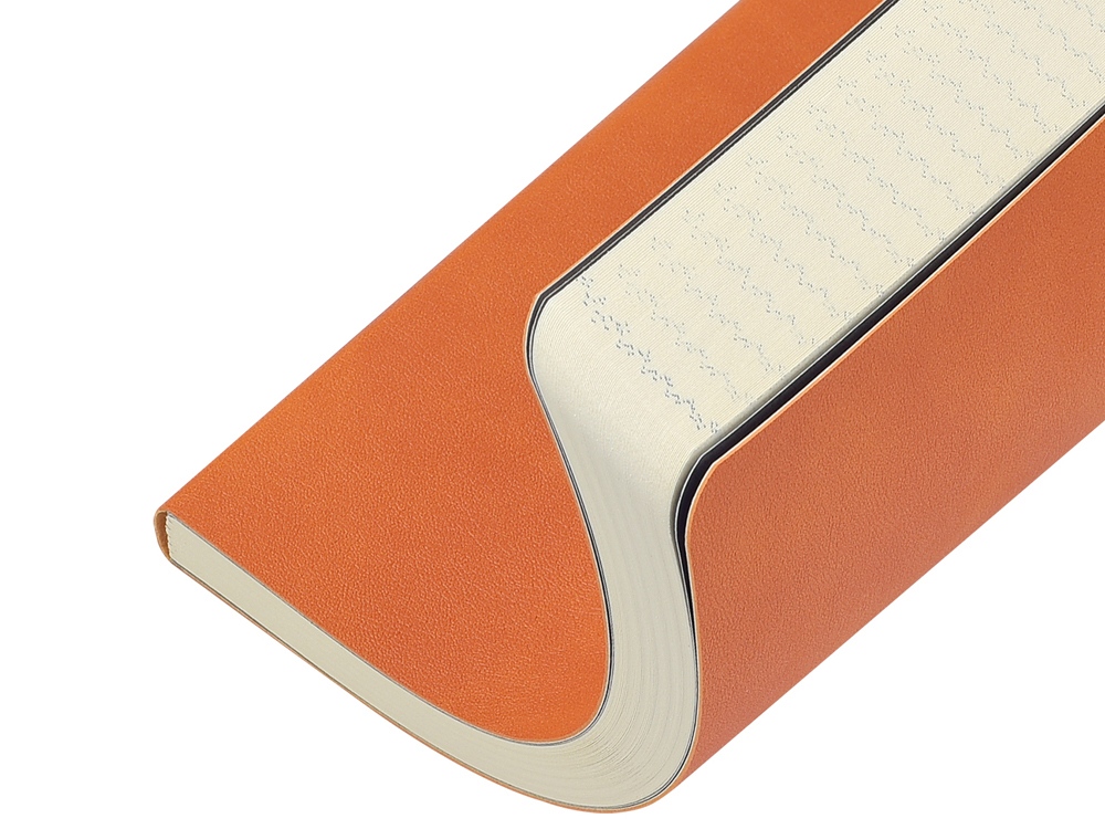 Ежедневник недатированный А5 Megapolis Classic Flex, оранжевый-4