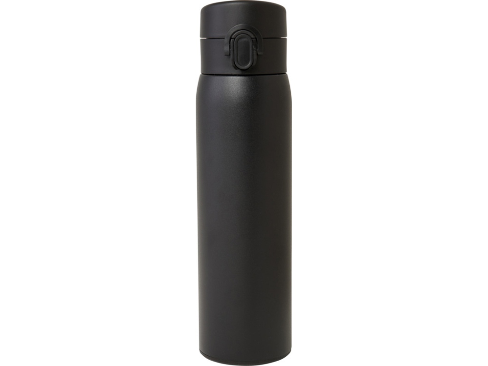 Термос Sika из нержавеющей стали, сертифицированной по стандарту RCS, объемом 450 мл с изоляцией - Черный-1