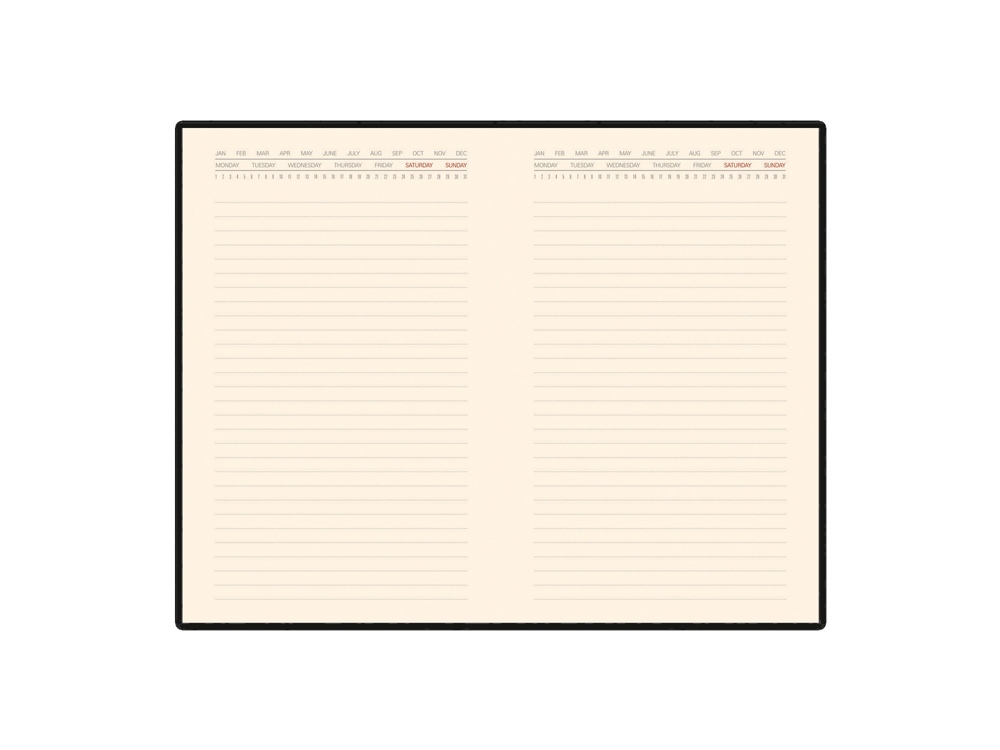 Ежедневник недатированный А5 Marseille, фиолетовый-1