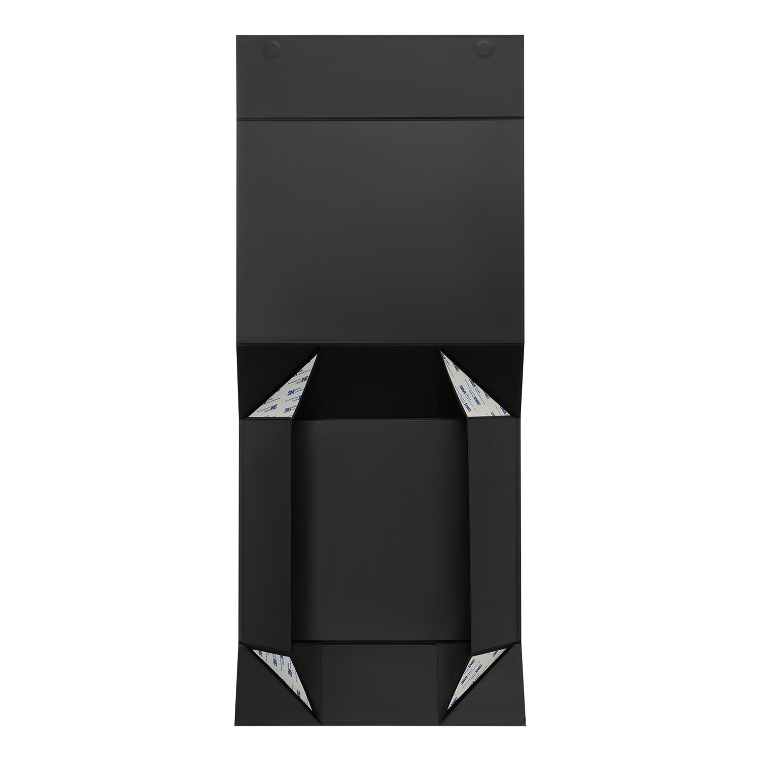 Подарочная коробка-трансформер большая, черная-3