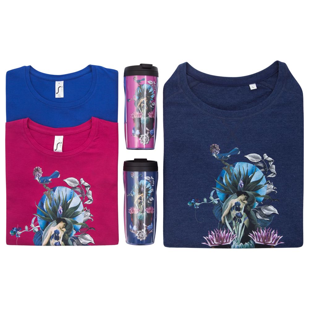 Футболка женская Beauty Sleep, ярко-розовая (фуксия)-2