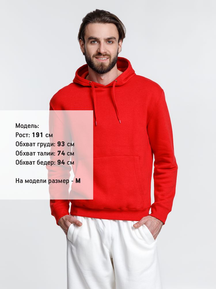 Худи унисекс Phoenix, красное-3