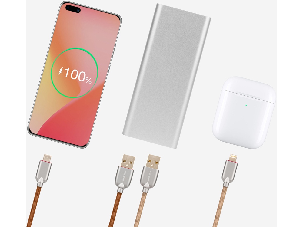 Внешний аккумулятор Rombica NEO AZ220S Quick, 22000 mAh, серебристый-8