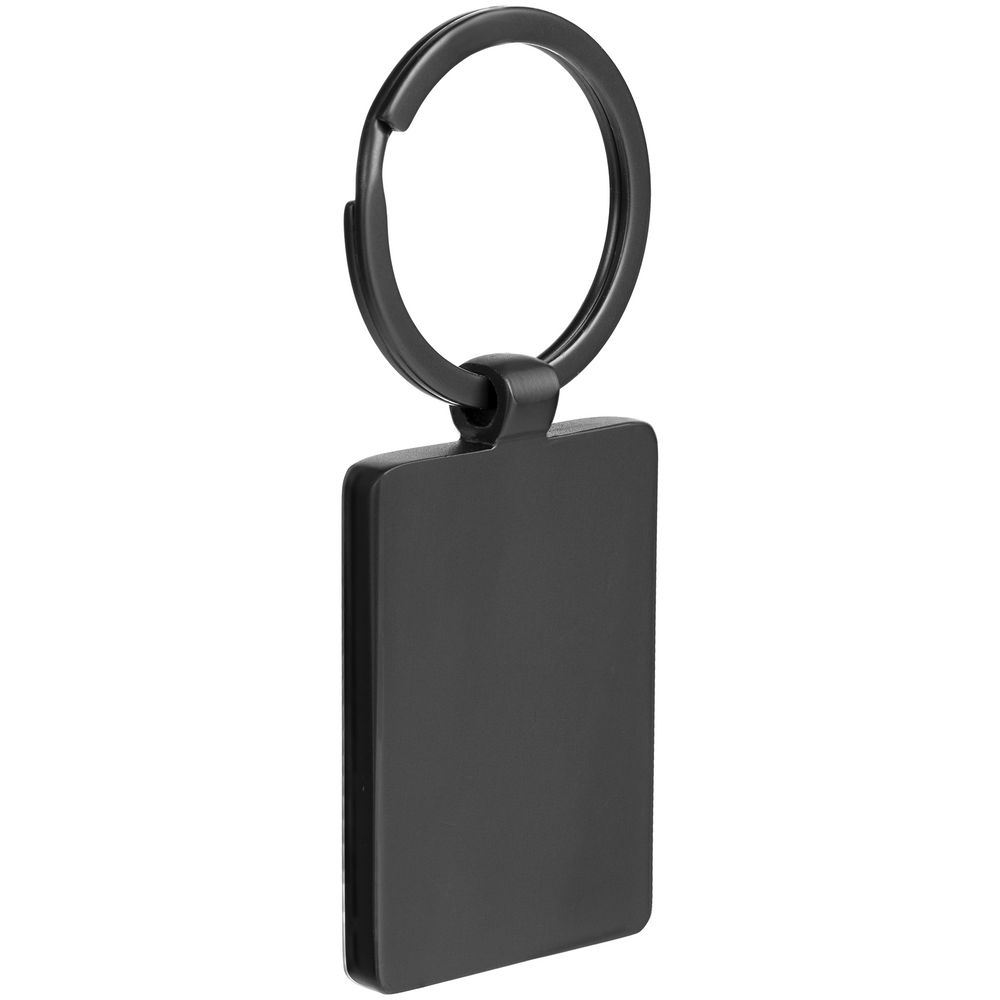 Брелок Gun Metal Rectangle, графитовый-1