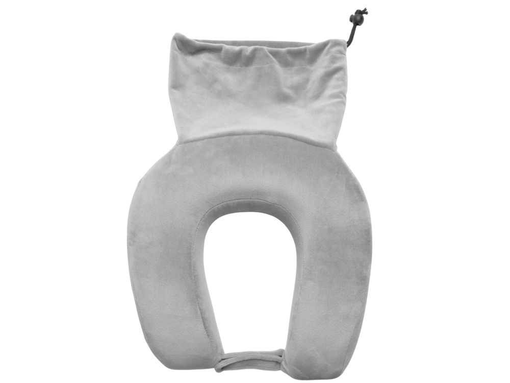 Подушка с эффектом памяти и вшитым чехлом Stash & Snooze-1