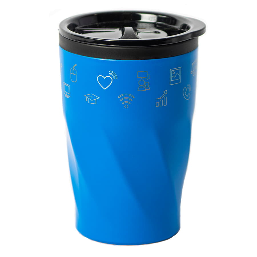 Термокружка BASIC, 350 мл, серый-7