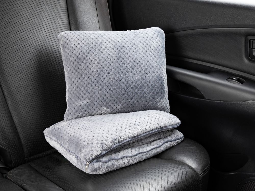 Плед-подушка Dreamscape, серый-4