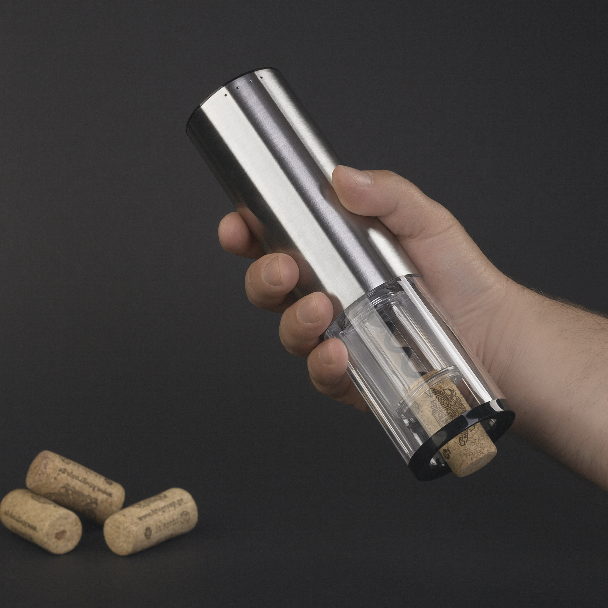 Штопор автоматический "Сомелье" с батареей, 500 mAh-1