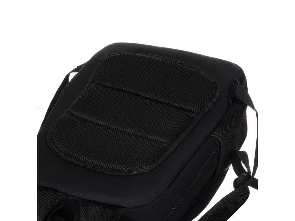Рюкзак TORBER CLASS X, черный, полиэстер 900D, 45 x 30 x 18 см + Мешок для сменной обуви в подарок!-2