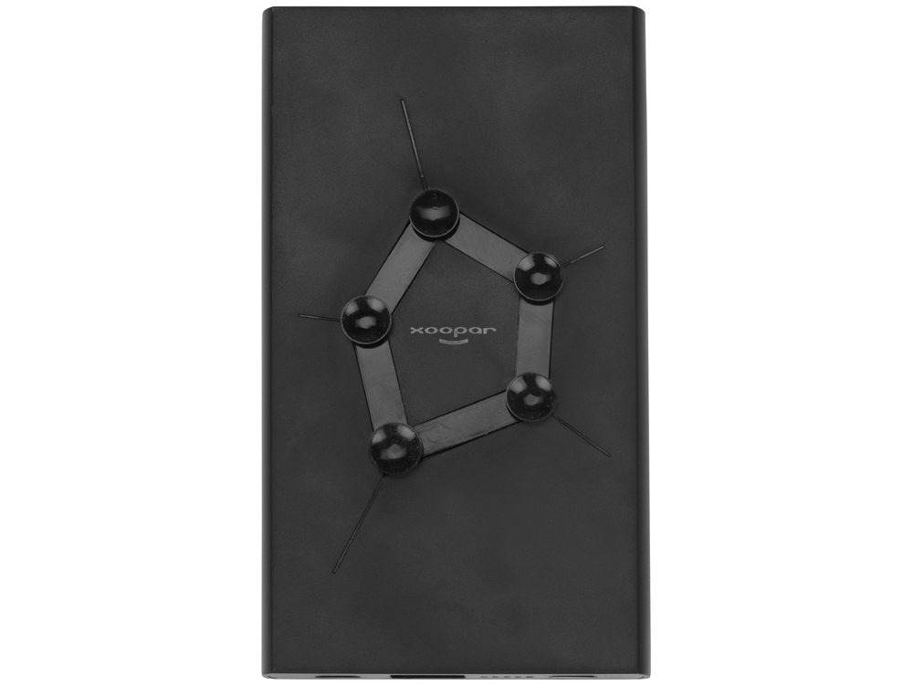 Портативное беспроводное зарядное устройство Geo Wireless, 5000 mAh, черный-9