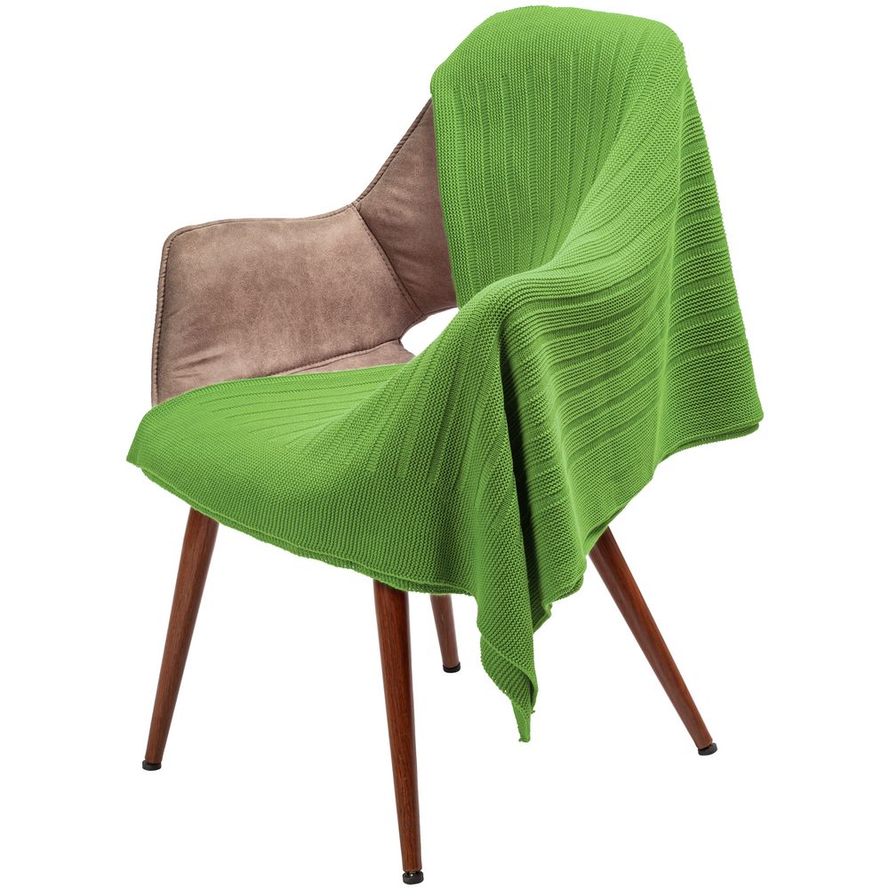 Плед Field, зеленое яблоко-1