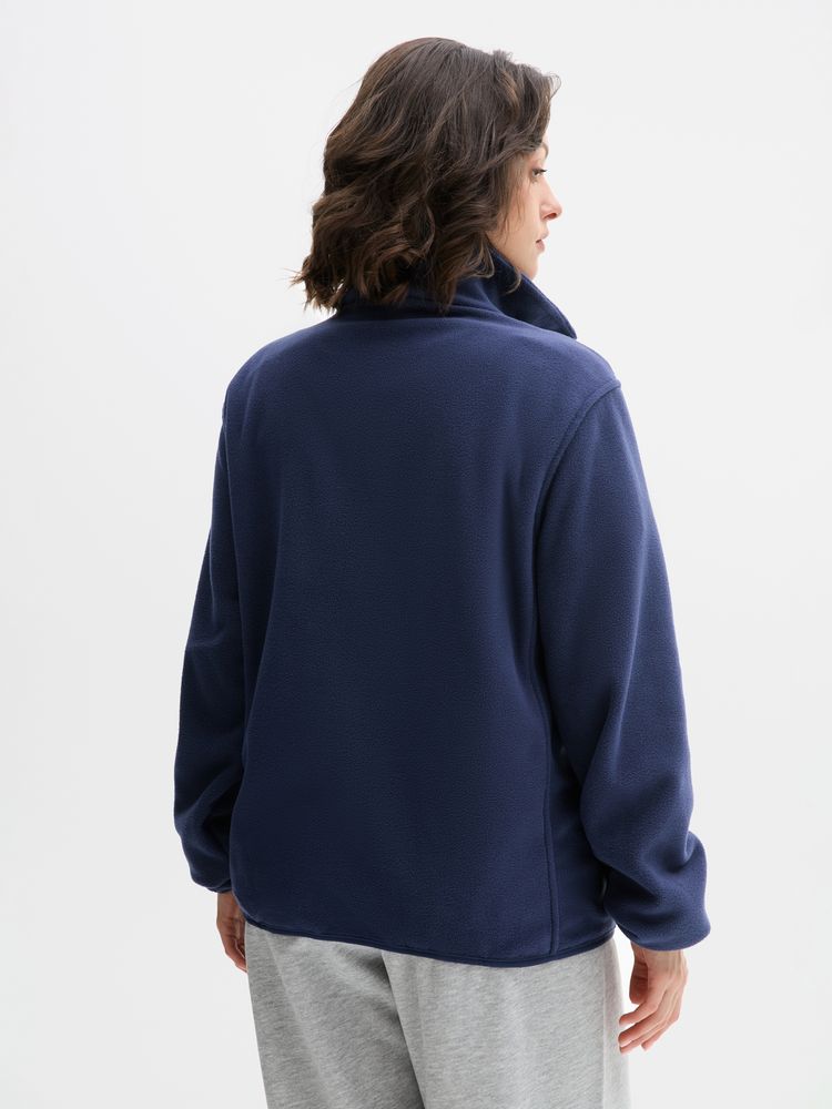 Куртка флисовая унисекс Ben Mac, темно-синяя-5