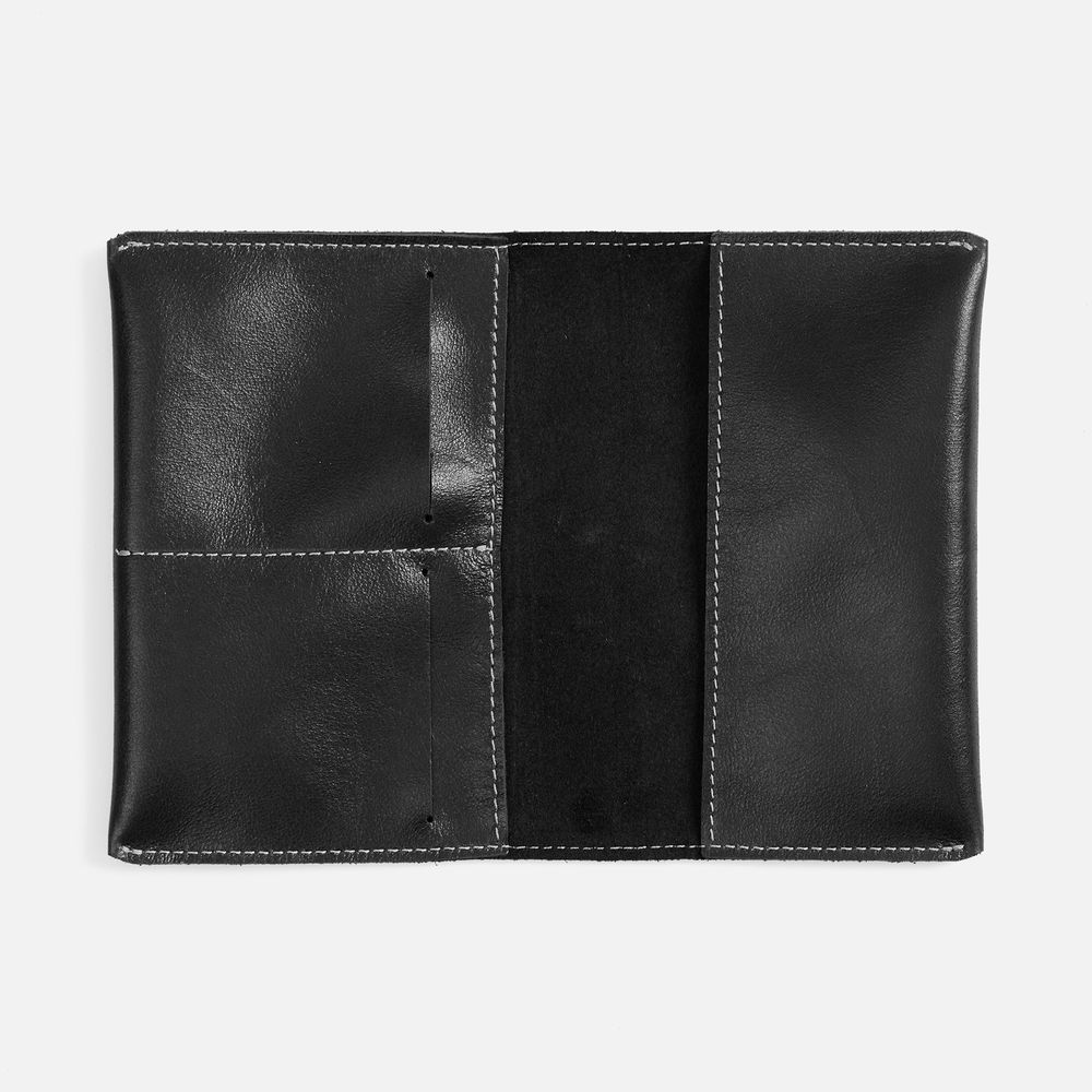 Обложка для паспорта Apache, ver.2, черная-2