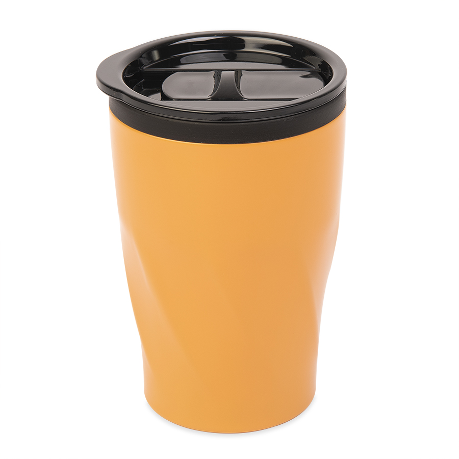 Термокружка NEON, 350мл, оранжевый-0