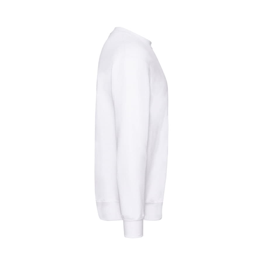 Свитшот с начесом CLASSIC SET-IN SWEAT 260, белый-3
