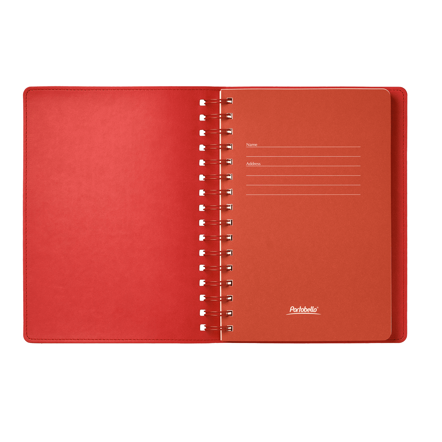 Ежедневник Виста (Vista) недатированный, черный/красный-6