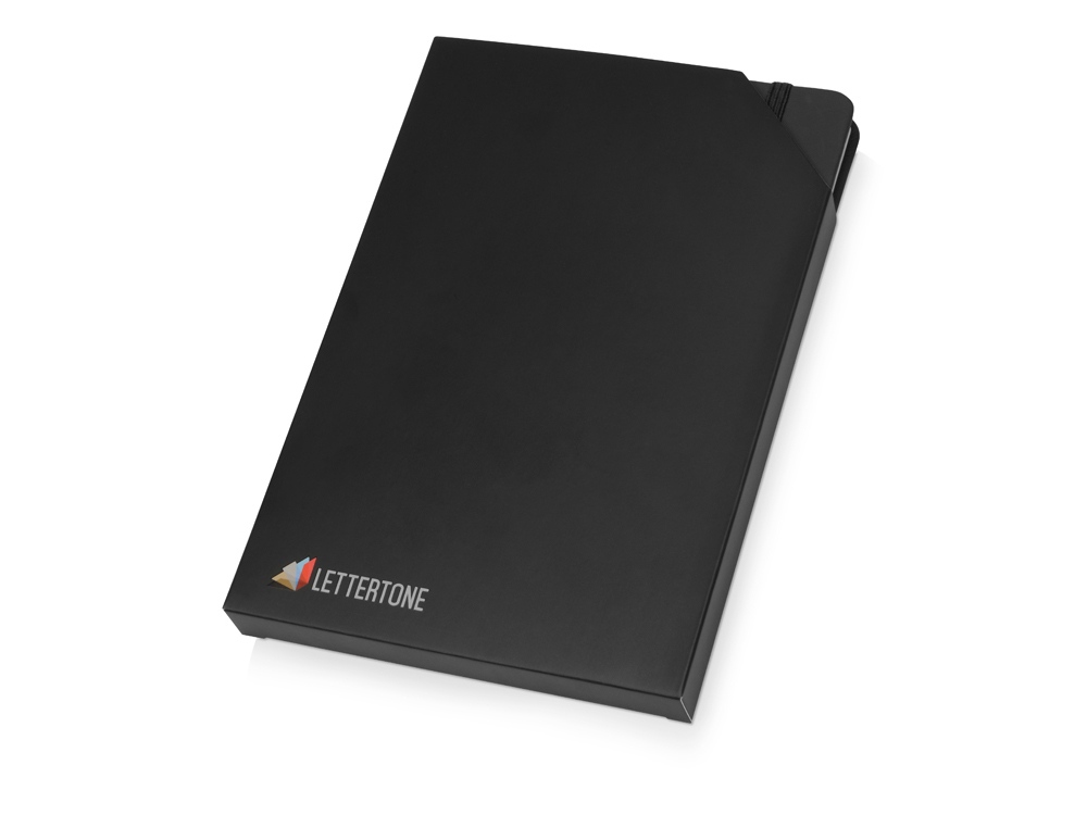 Блокнот А5 Vision, Lettertone, черный-5