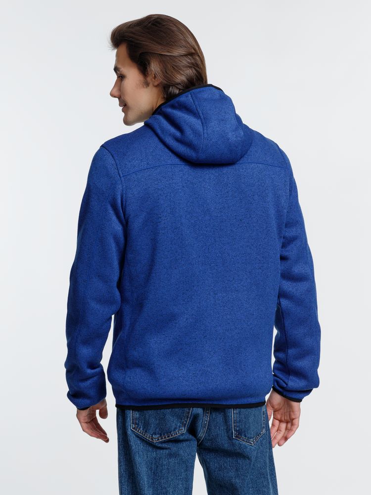 Куртка с капюшоном унисекс Gotland, синяя-4