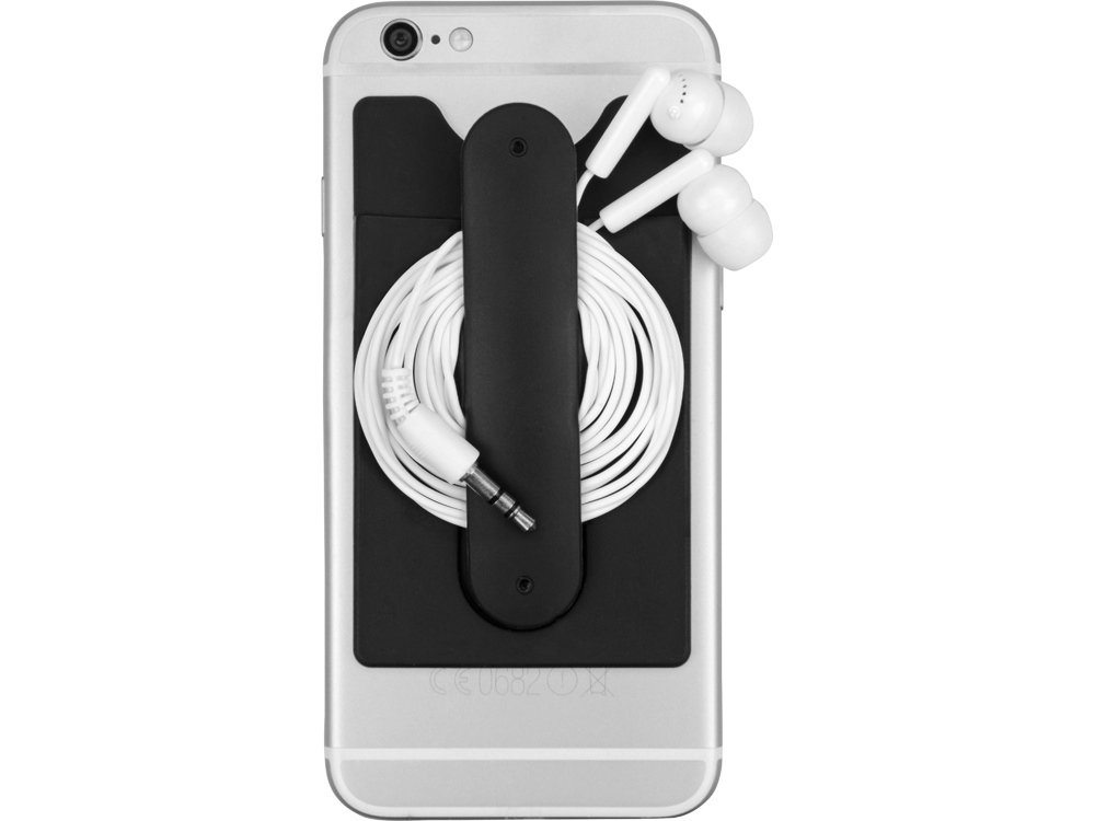 Футляр для кредитных карт Покет, черный-4